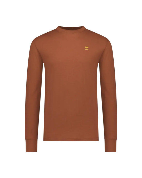 Men's Yotei Merino Classic Long-Sleeve Base Layer Top - Red