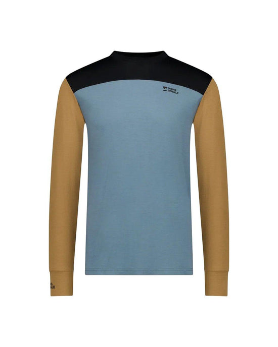 Men's Yotei Merino Long-Sleeve Base Layer Top - Blue