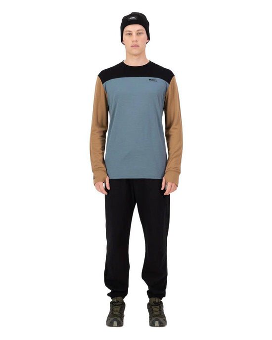 Men's Yotei Merino Long-Sleeve Base Layer Top - Blue