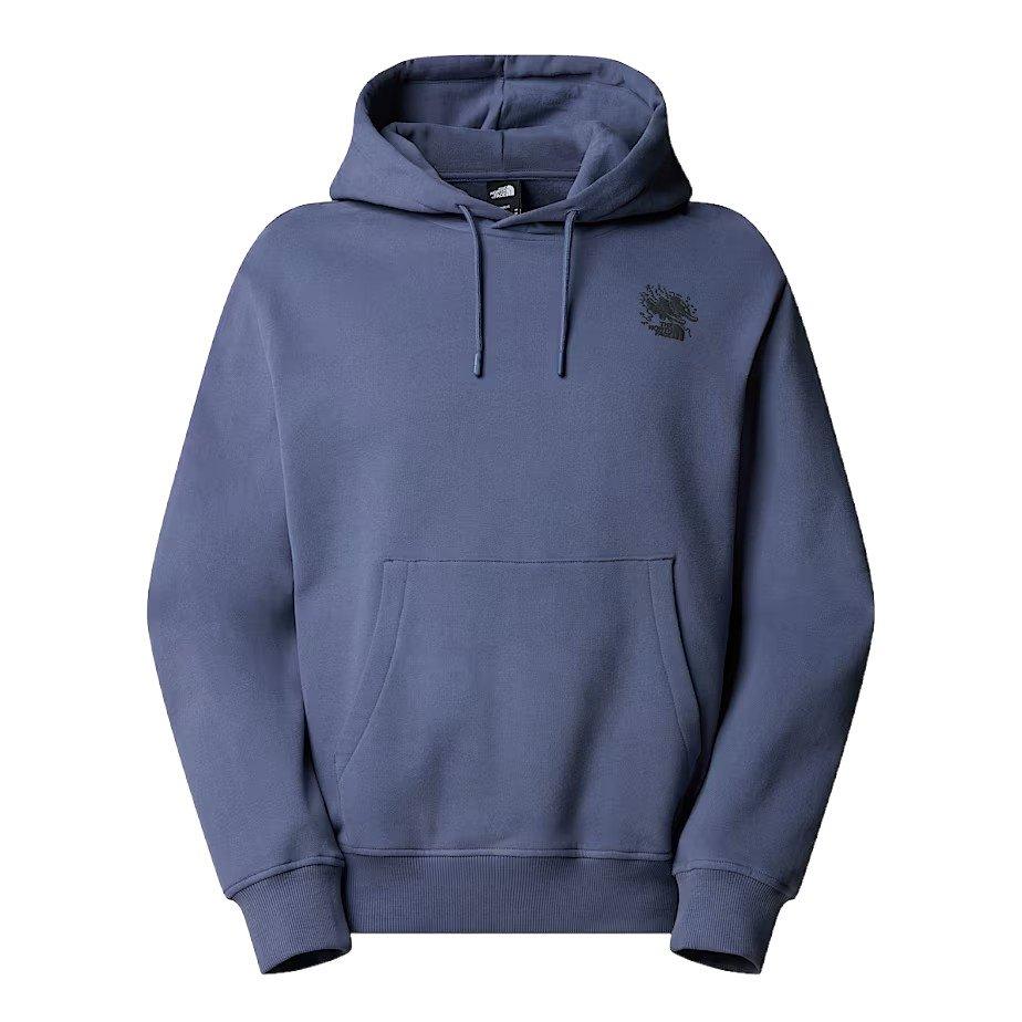 Unisex Powder Days Relaxed Hoody - Blue