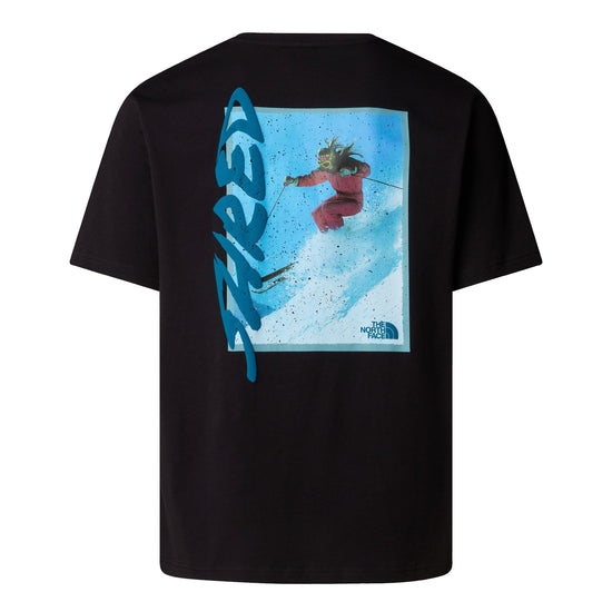 Unisex NSE Slopes Relaxed Short-Sleeve T-Shirt - Black