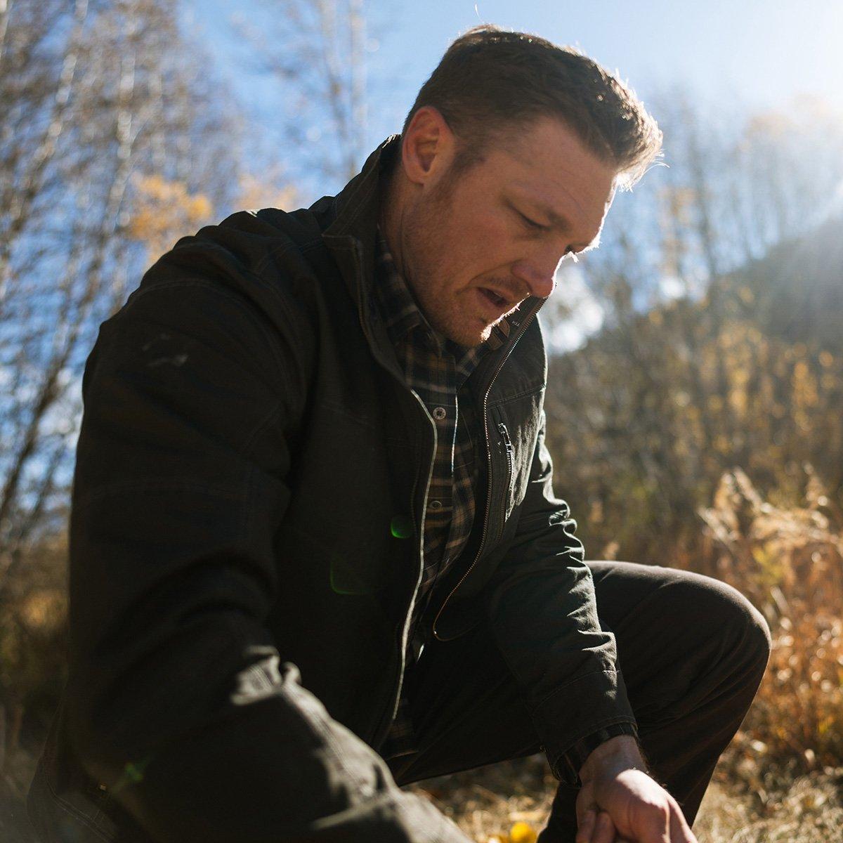 Men's Burr Jacket - Grey