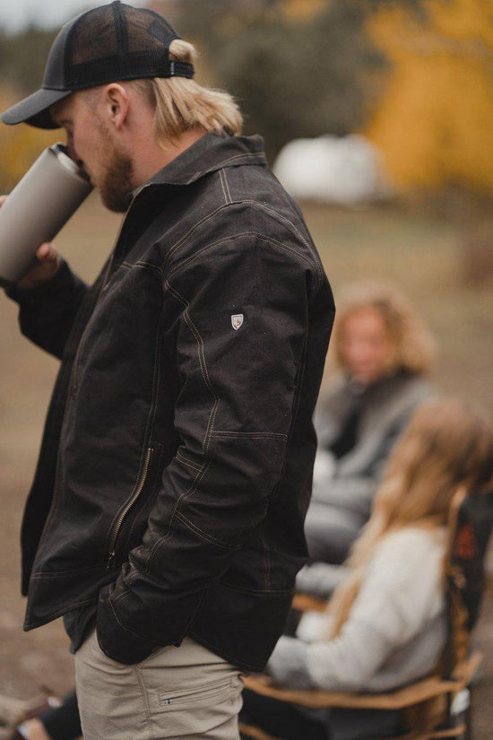 Men's Burr Jacket - Brown