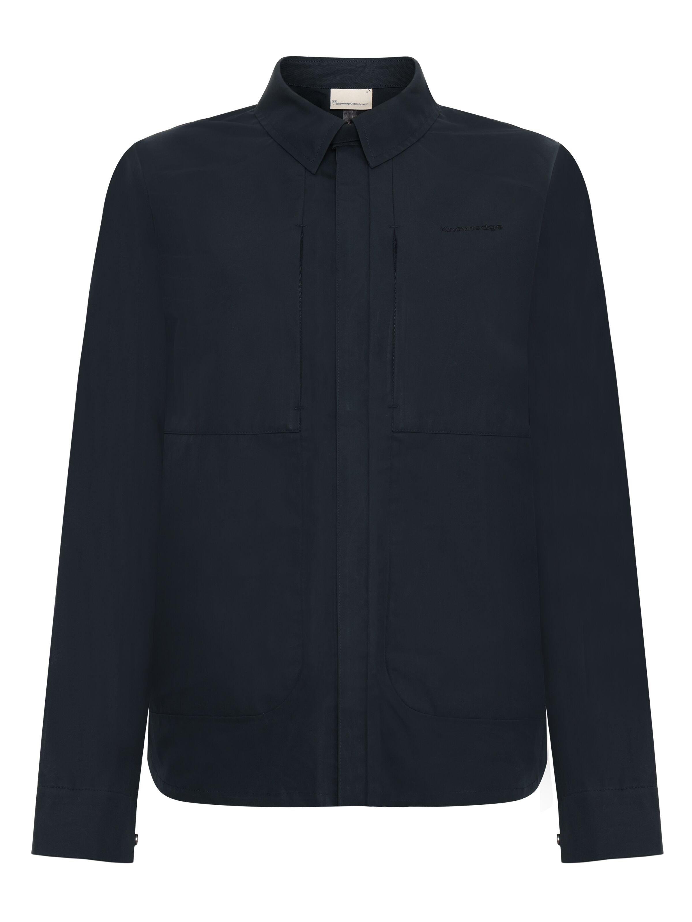 Women's Vent Canvas 200 Classic Overshirt - Navy