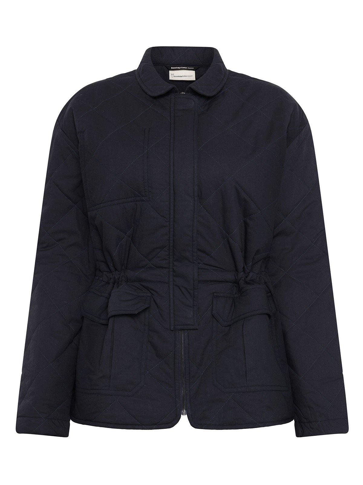 Women's Quilted Jacket - Navy