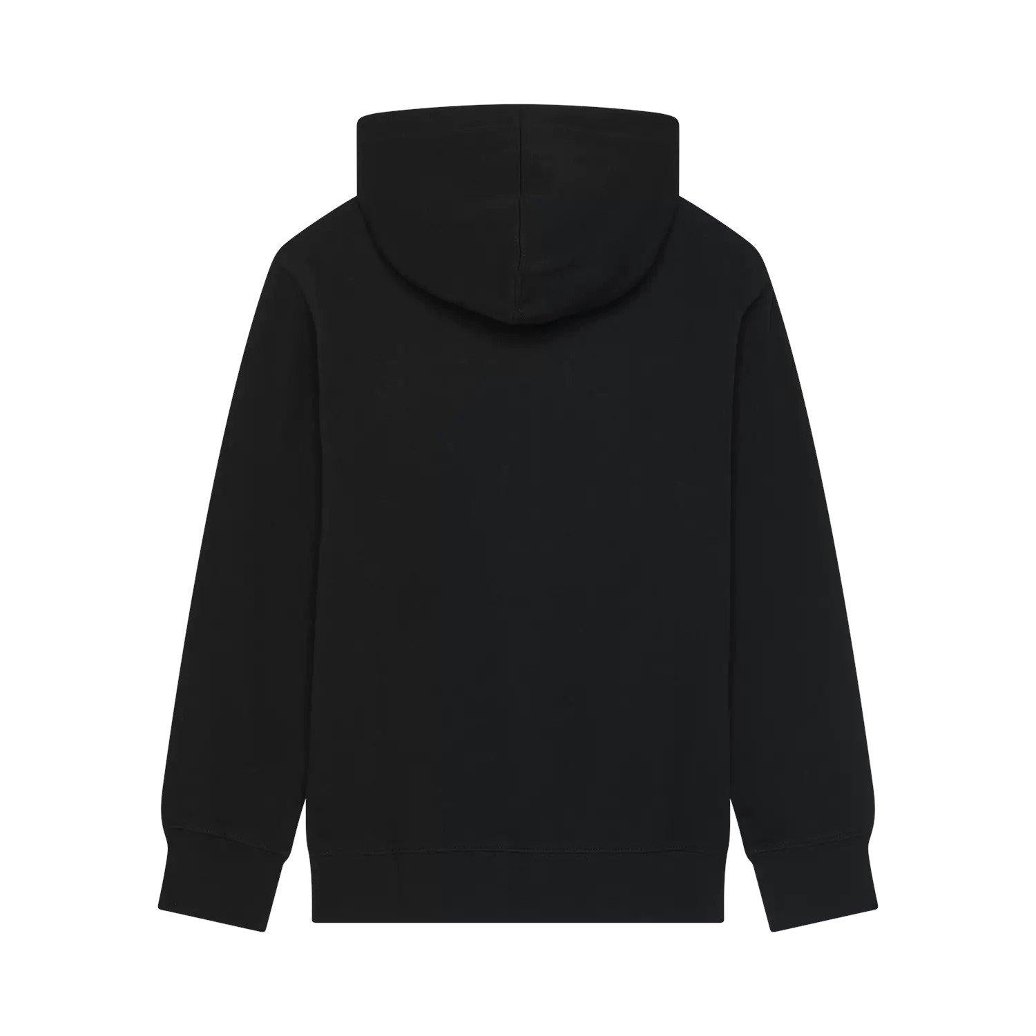 Kids' Image Skull Pullover Hoodie - Black