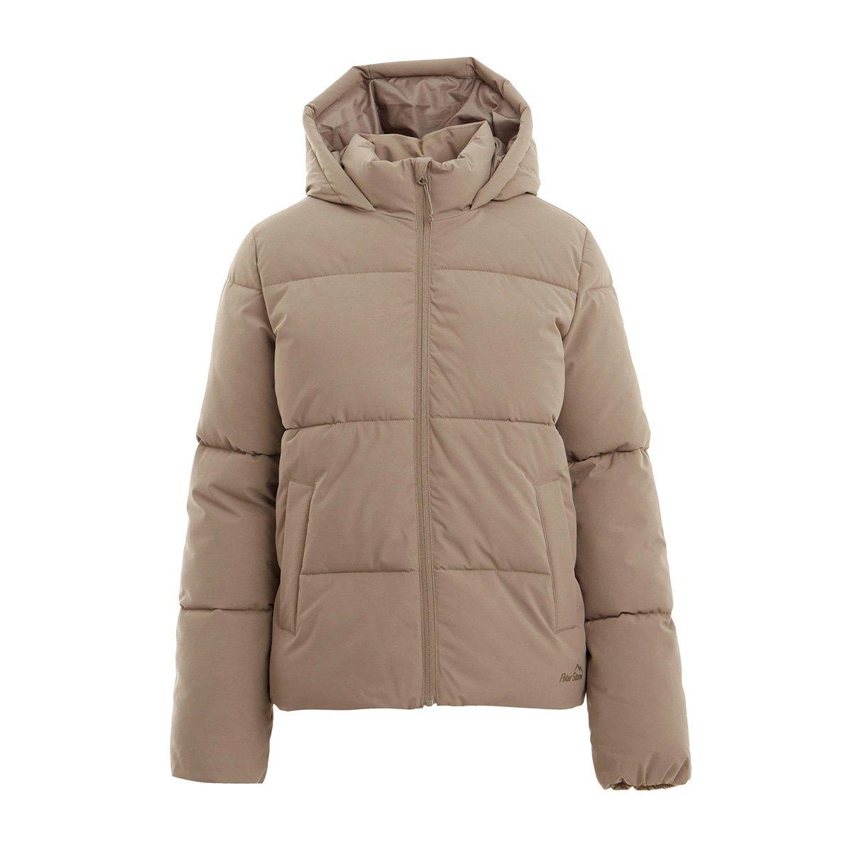 Women's Rose Baffle Jacket - Cream