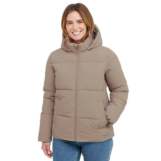 Women's Rose Baffle Jacket - Cream