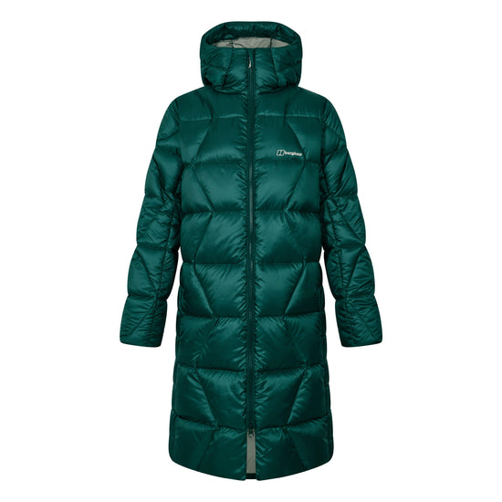 Women's Explorer Long Down Jacket - Green