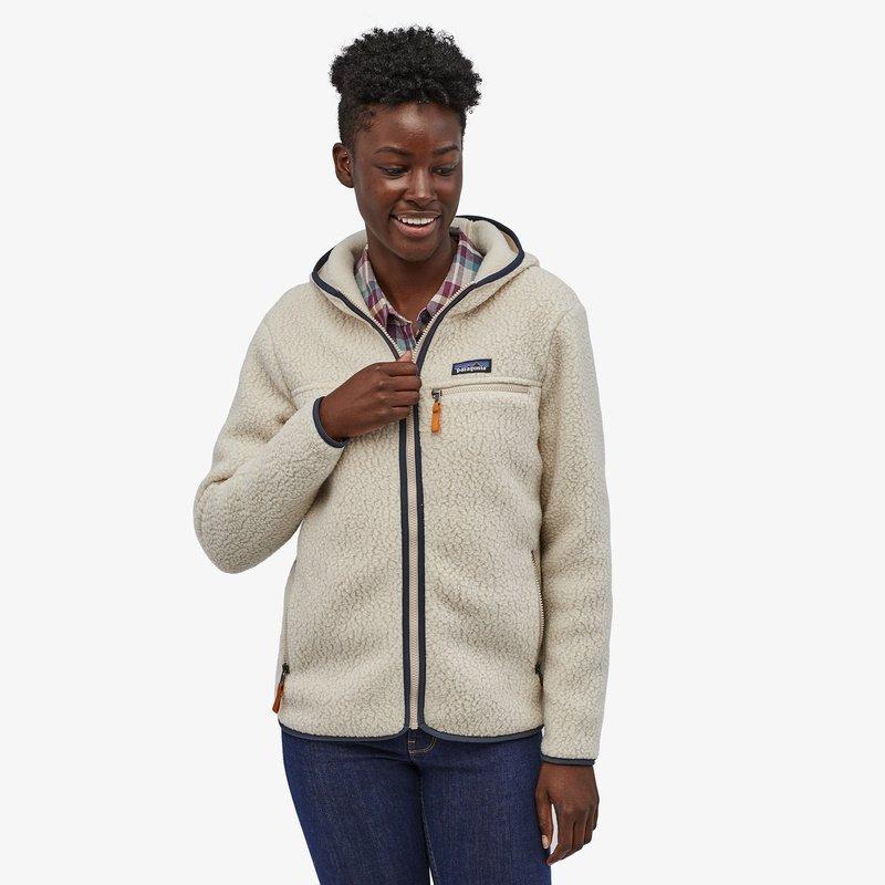 Women's Retro Pile Hoody Revised - Pelican