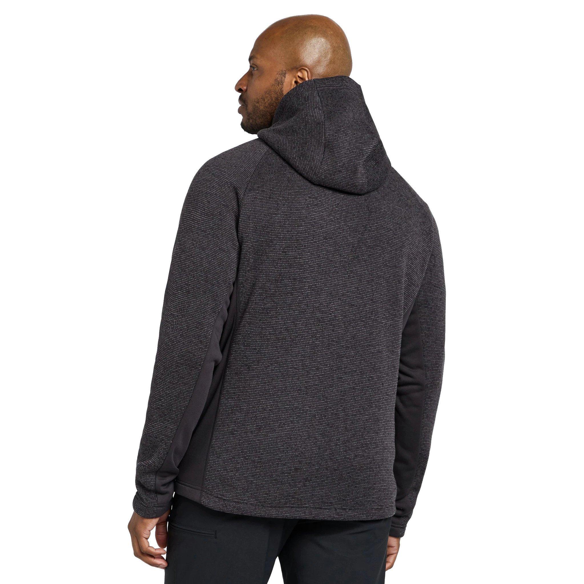 Men's Atlas Textured Full Zip Fleece - Grey