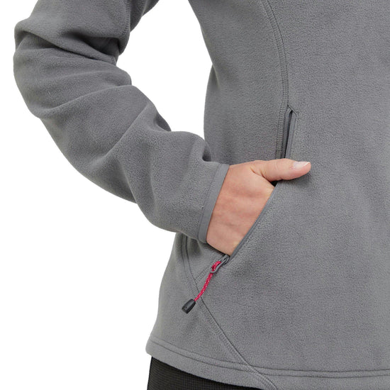 Women's Braidwood Full Zip Fleece - Grey