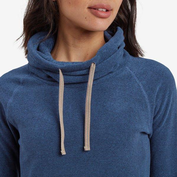 Women's Rolpa Pullover 1/2 Zip Fleece - Navy
