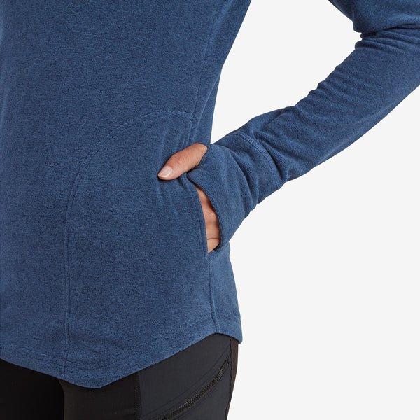 Women's Rolpa Pullover 1/2 Zip Fleece - Navy