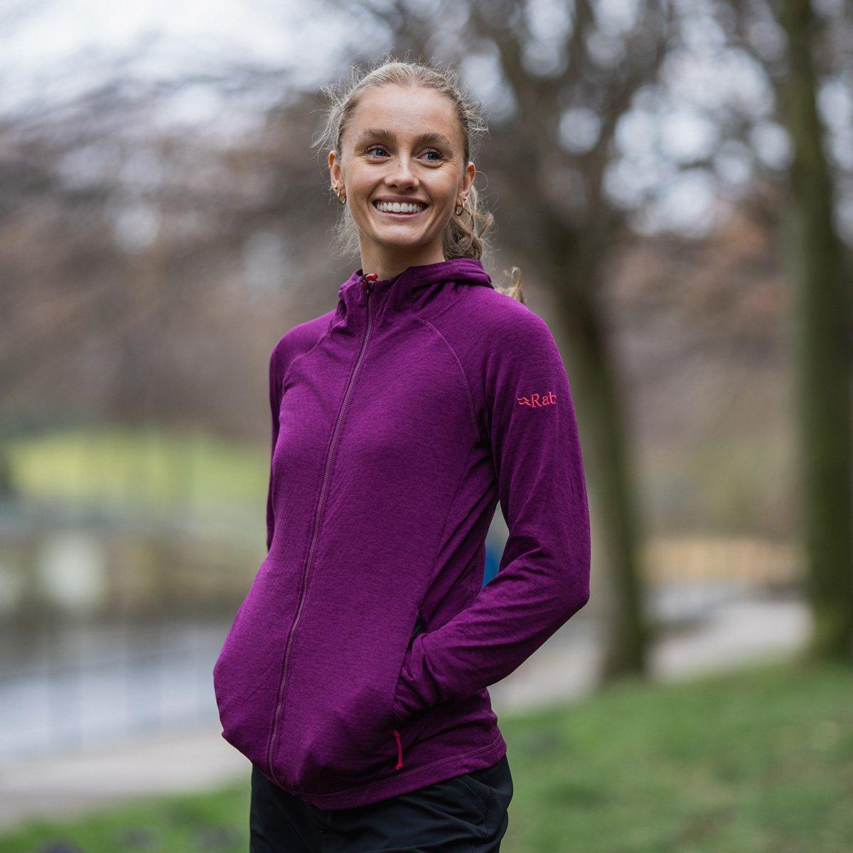 Women's Nexus Hooded Jacket - Mulberry