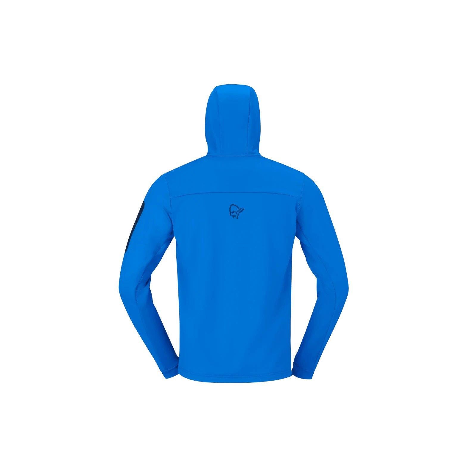 Men's Falketind Warm2 Stretch Hood - Blue