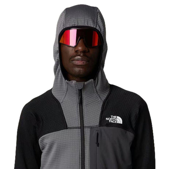 Men's Stormgap Power Grid Hoodie - Grey / Black
