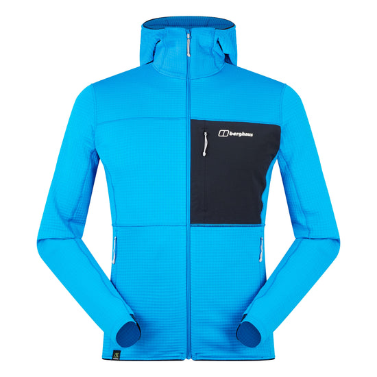 Men's Ridge-Hiker Hooded Jacket - Blue / Black