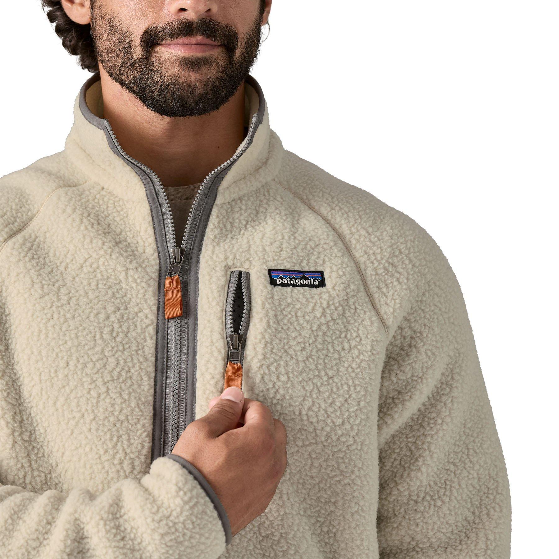 Men's Retro Pile Fleece Jacket - Neutral