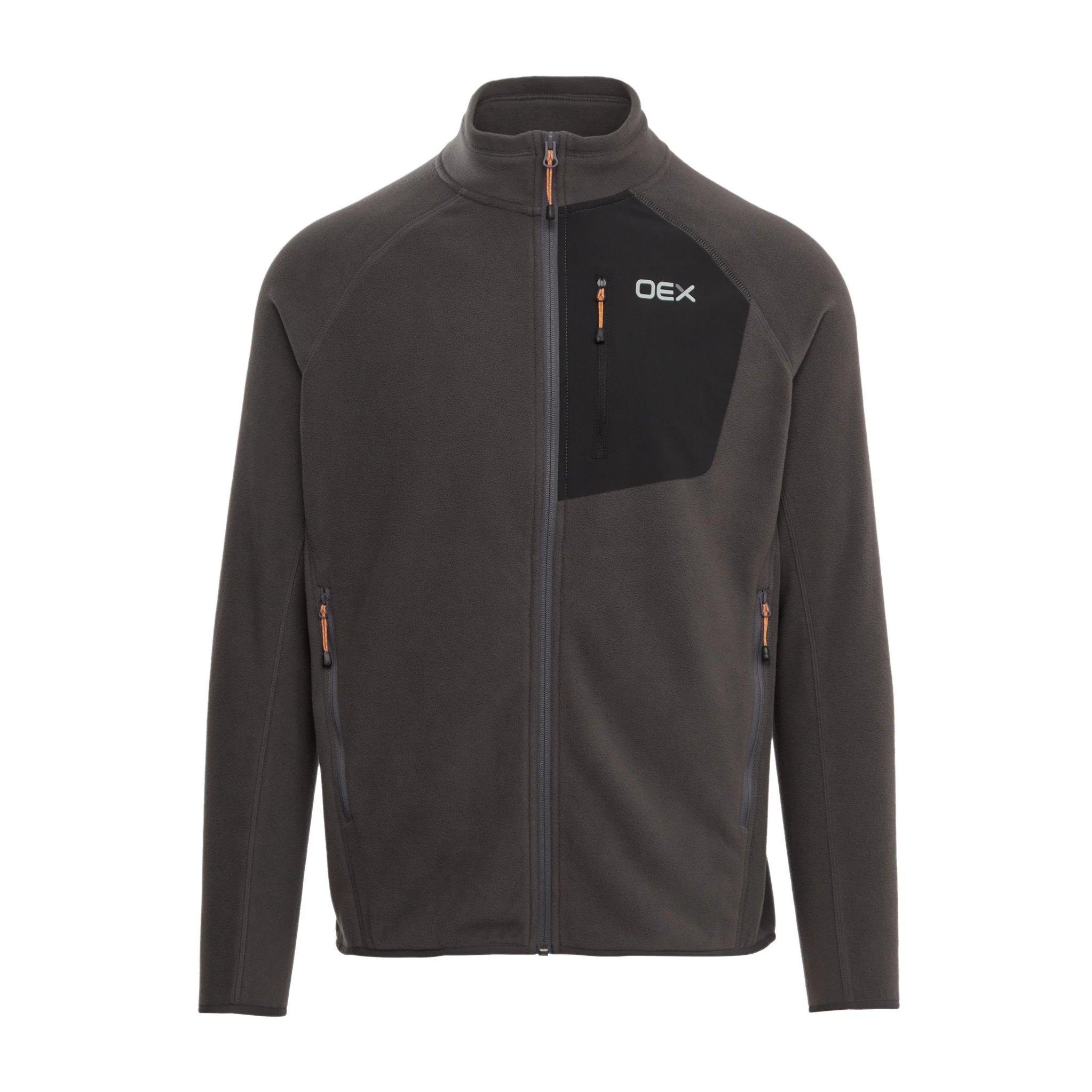 Men's Braewick Full Zip Fleece - Grey