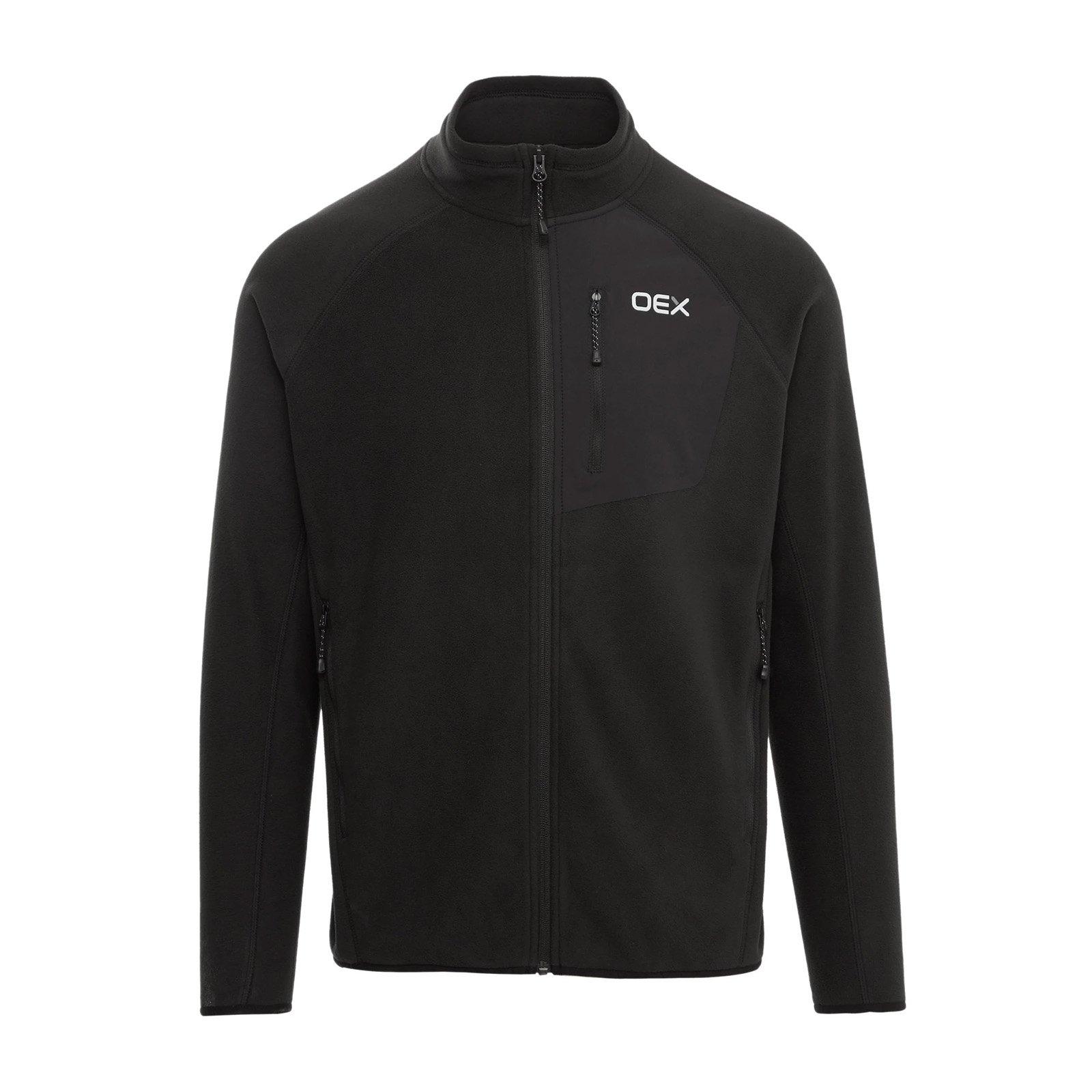 Men's Braewick Full Zip Fleece - Black