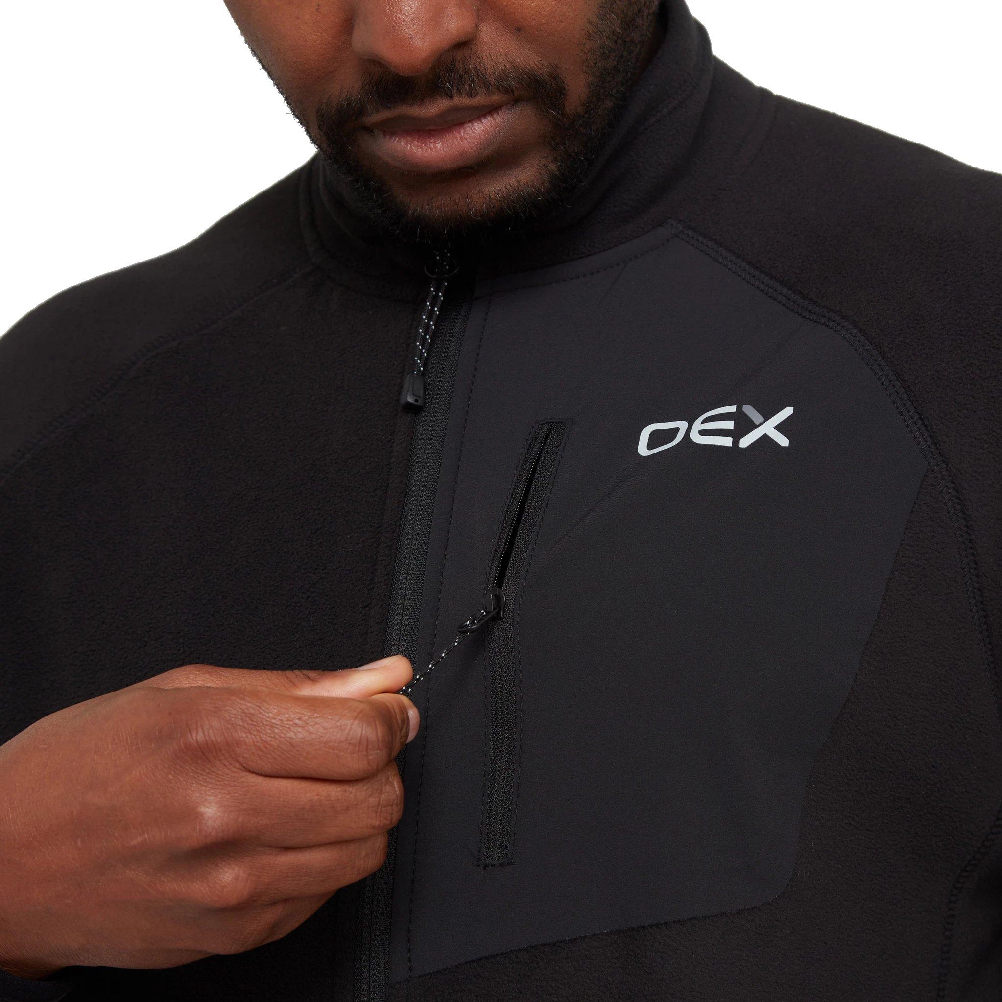 Men's Braewick Full Zip Fleece - Black