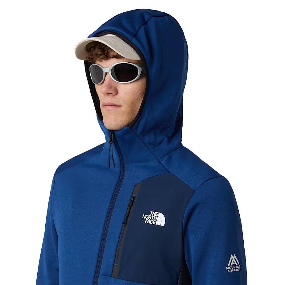 Men's Mountain Athletics Full Zip Hooded Fleece - Blue