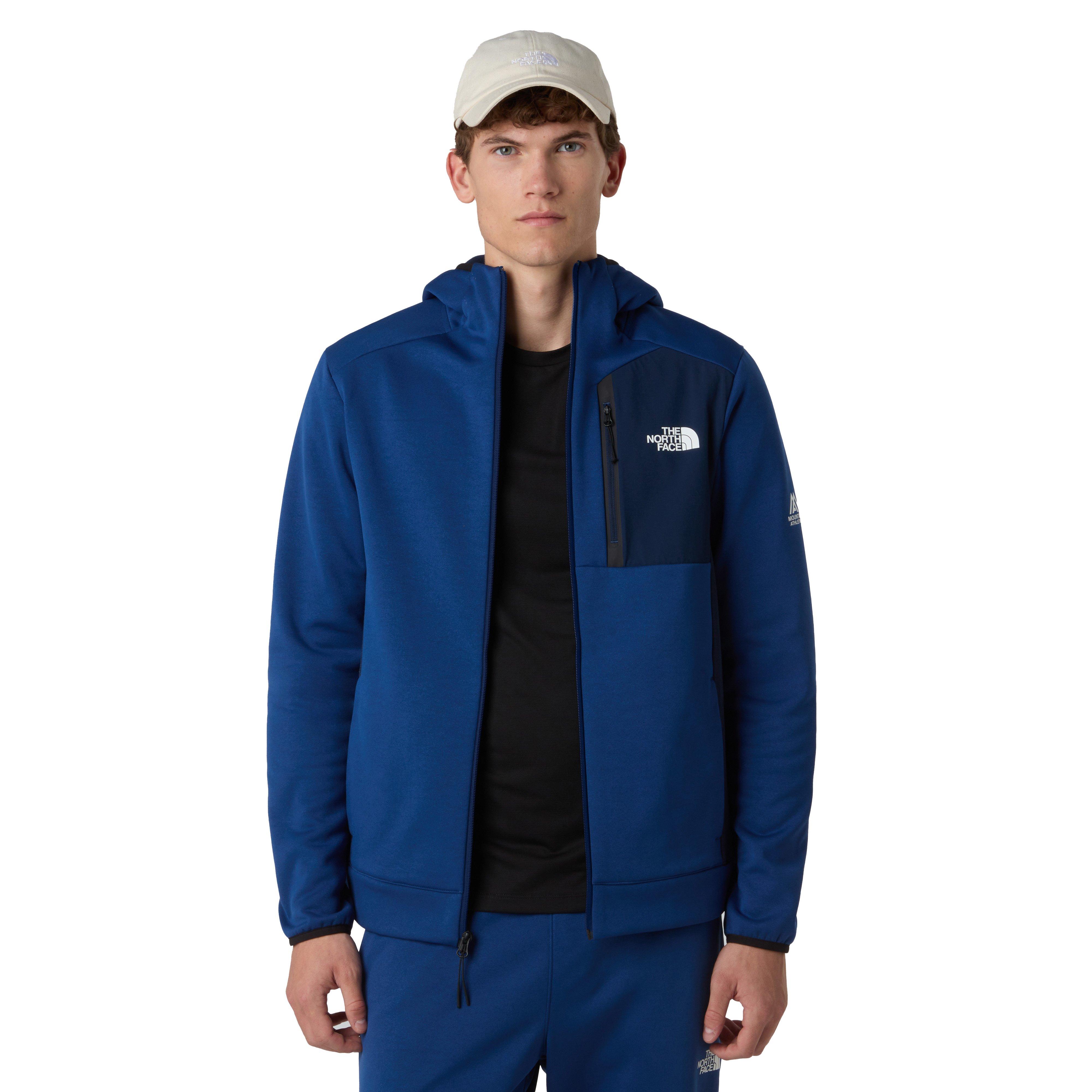 Men's Mountain Athletics Full Zip Hooded Fleece - Blue