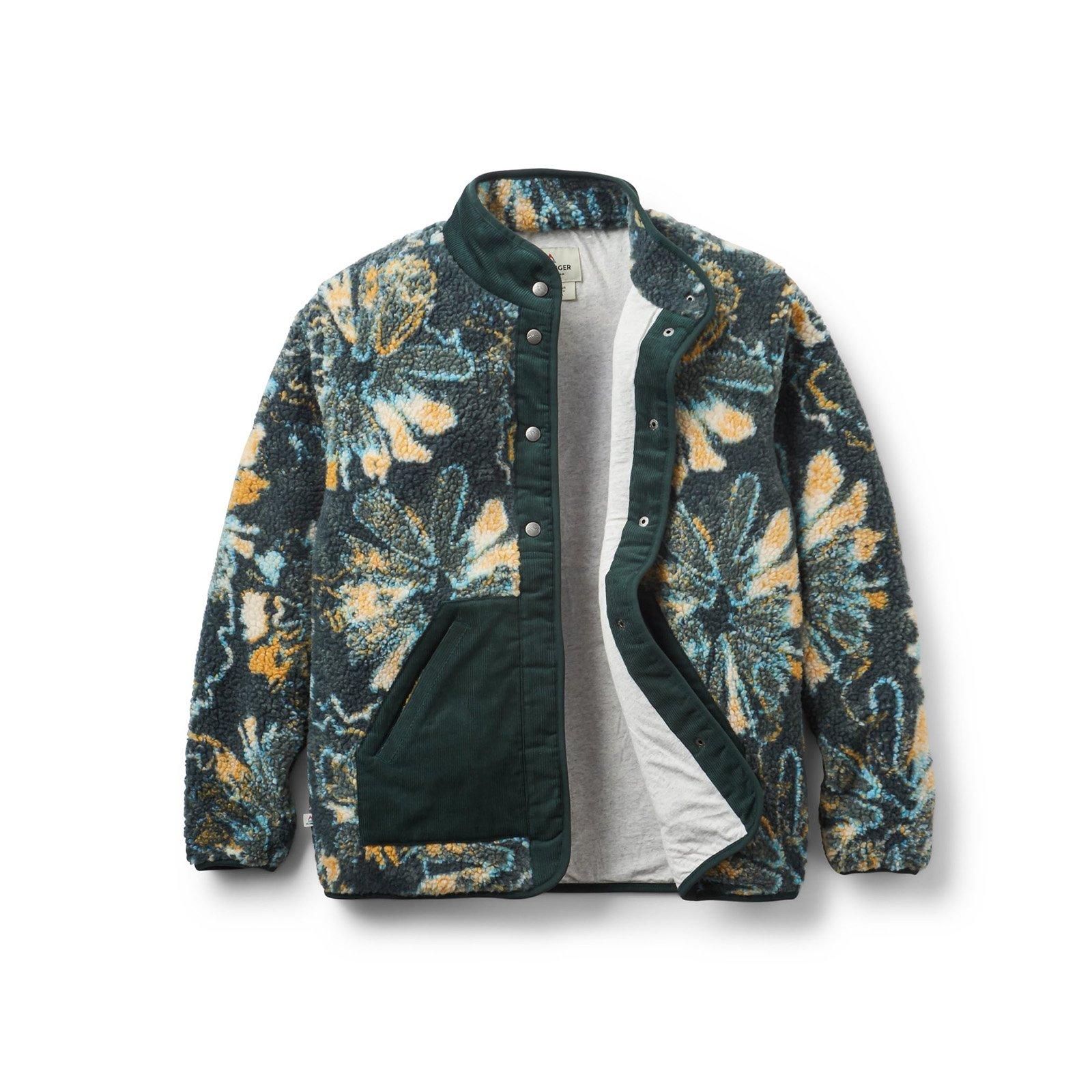 Women’s Clover Recycled Cotton-Lined Sherpa Fleece - Green