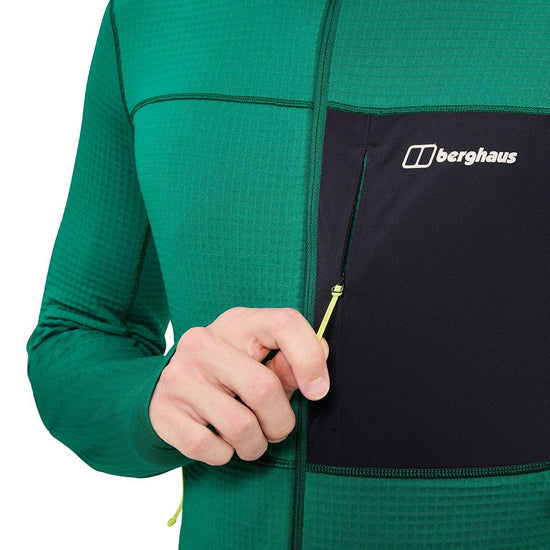 Men's Ridge-Hiker Hooded Jacket - Green / Black