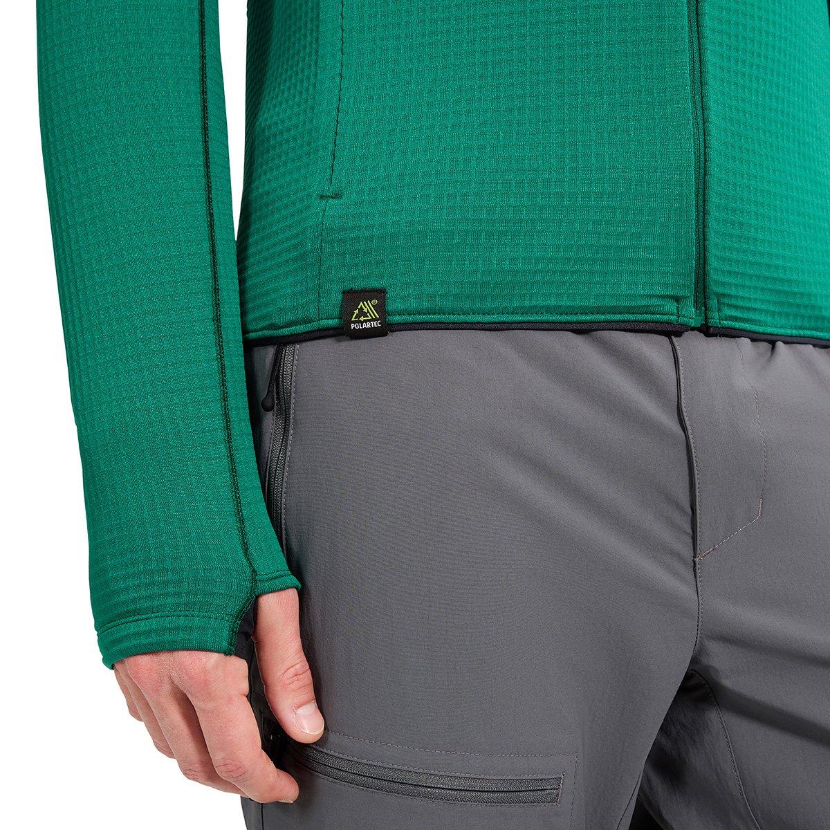 Men's Ridge-Hiker Hooded Jacket - Green / Black