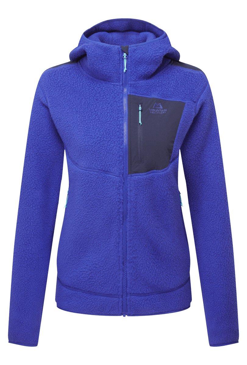 Women's Highpile Hooded Jacket - Purple