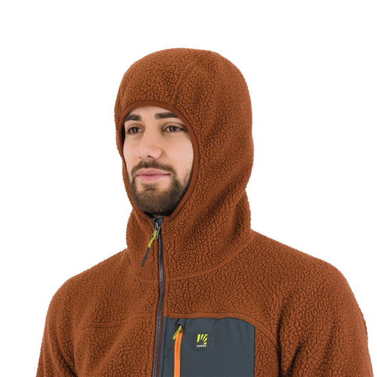 Men's Moiazza Retro Hoodie - Orange