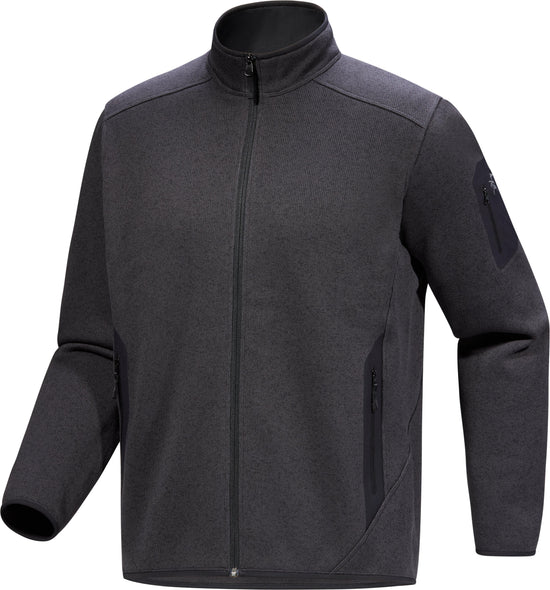 Men's Covert Cardigan - Black Heather II
