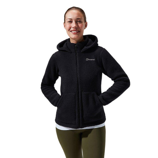 Women's Darria Full Zip Hooded Fleece - Black