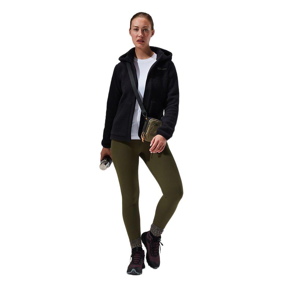 Women's Darria Full Zip Hooded Fleece - Black