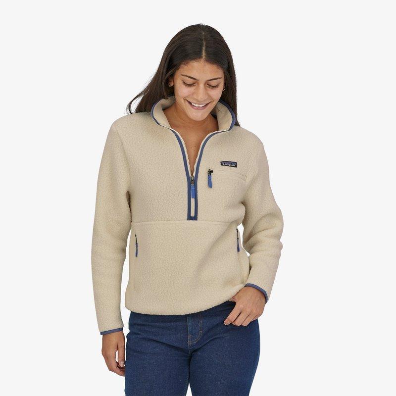 Women's Retro Pile Fleece Marsupial - Natural