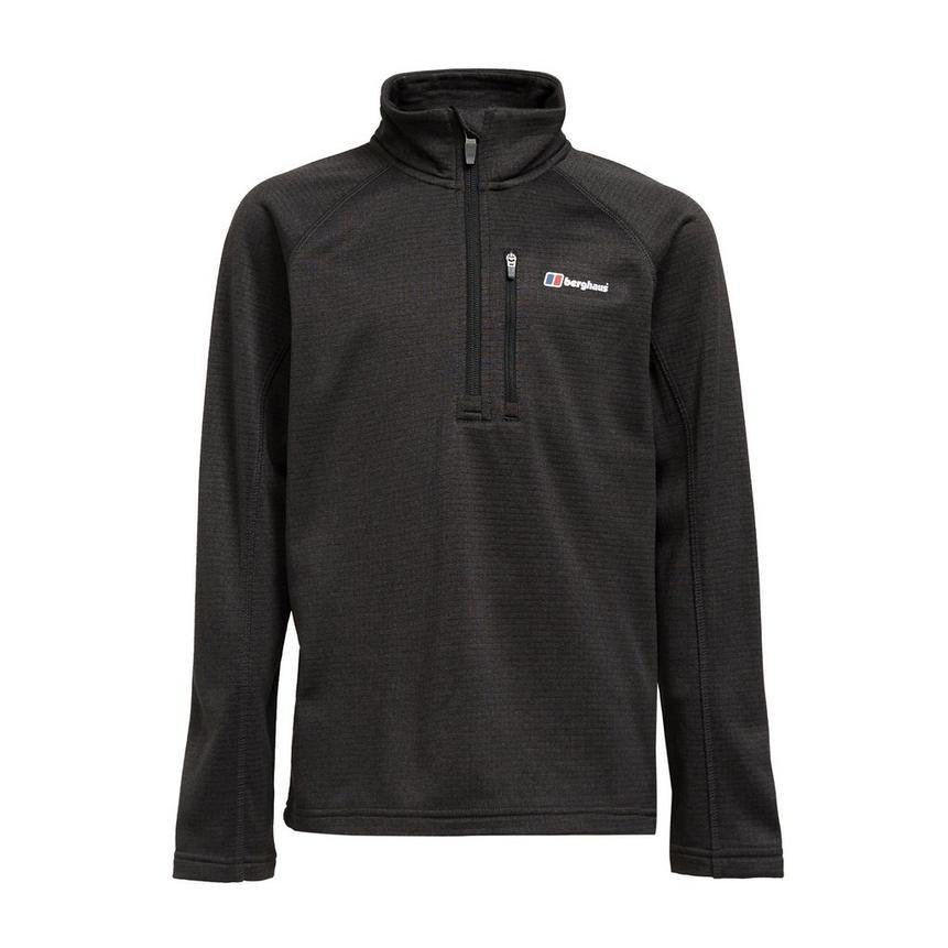 Kids' Pravitale 1/2 Zip Fleece - Black