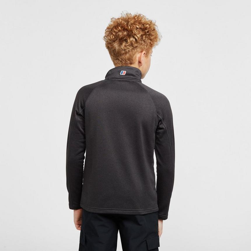 Kids' Pravitale 1/2 Zip Fleece - Black
