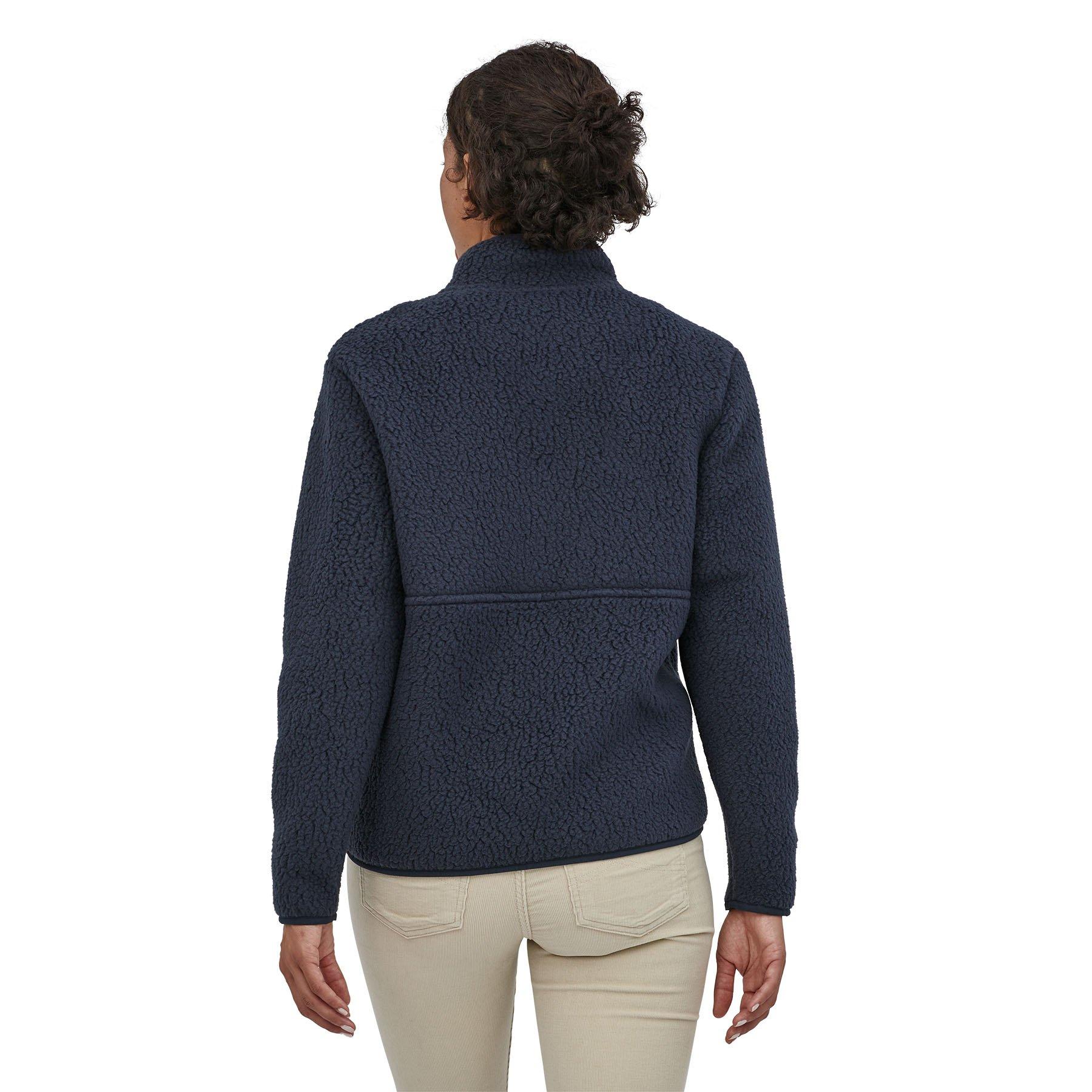 Women's Retro Pile Fleece Marsupial - New Navy
