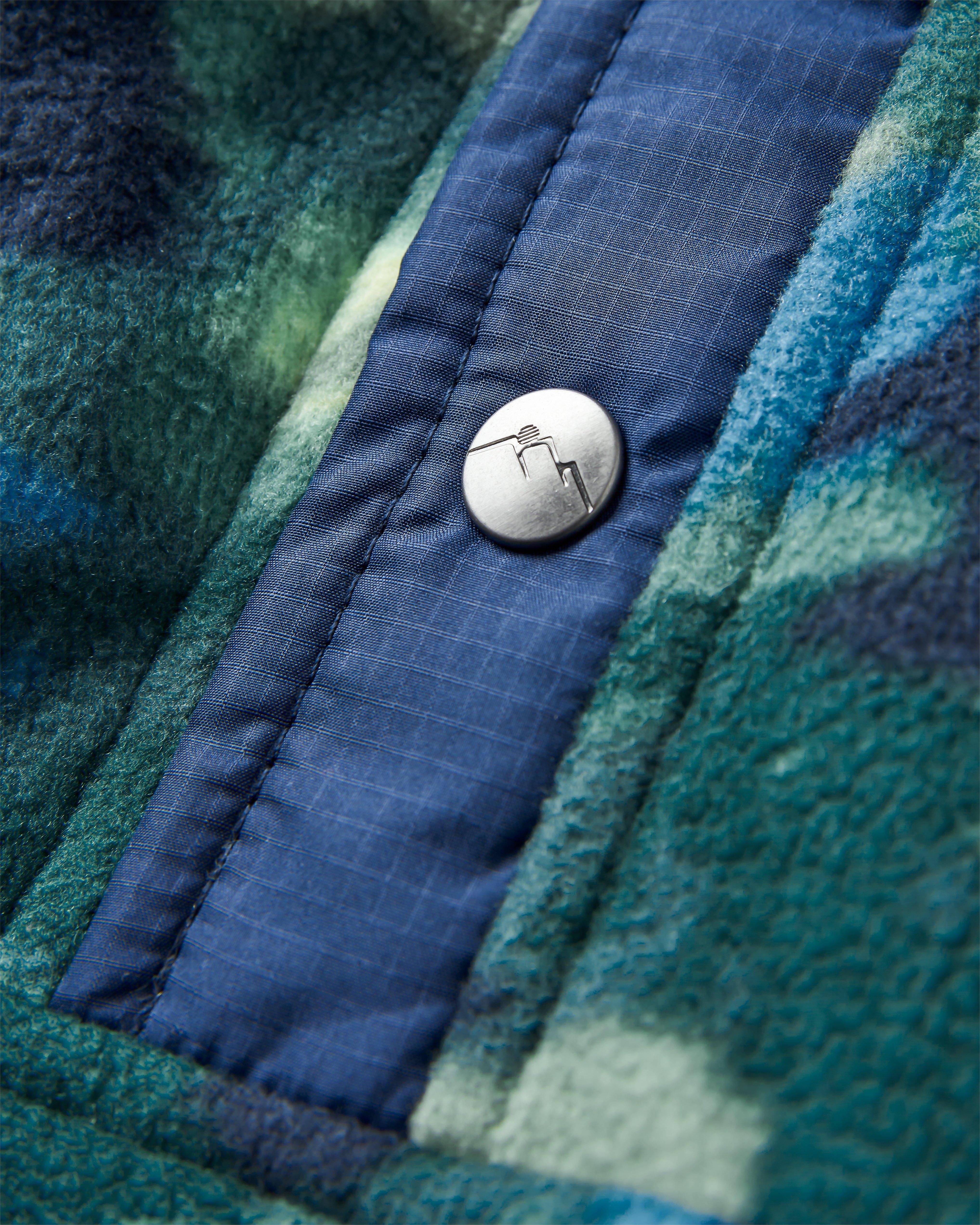 Men's Adrift Recycled Polar Fleece - Green