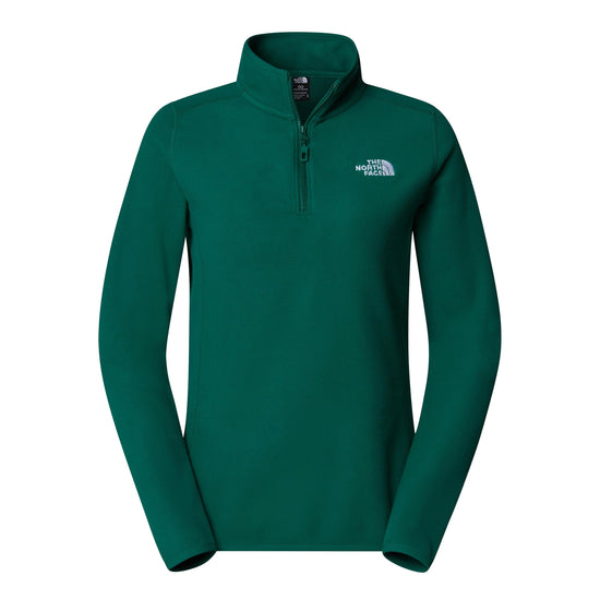 Women's 100 Glacier 1/4 Zip Fleece - Green