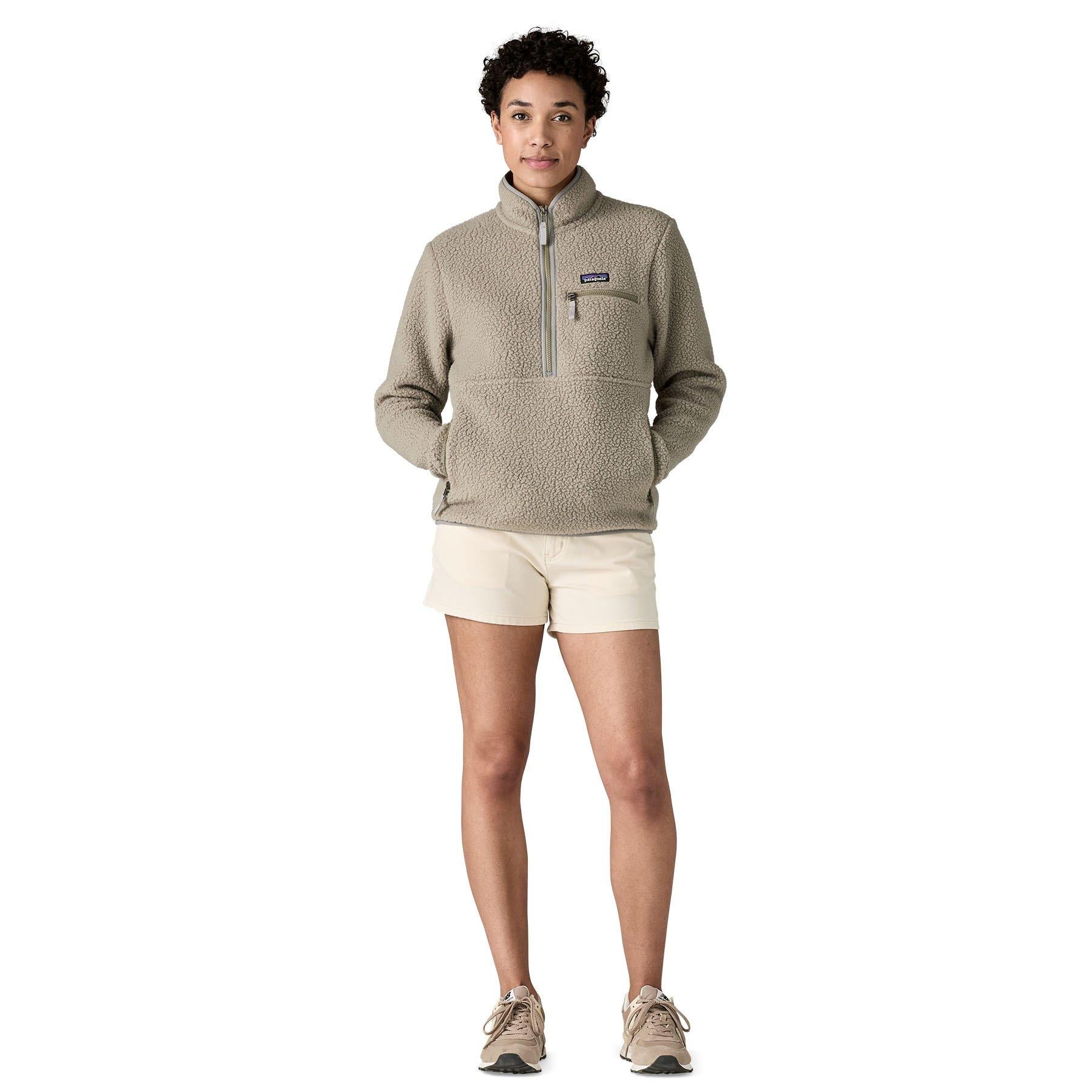 Women's Retro Pile Marsupial Fleece - Green