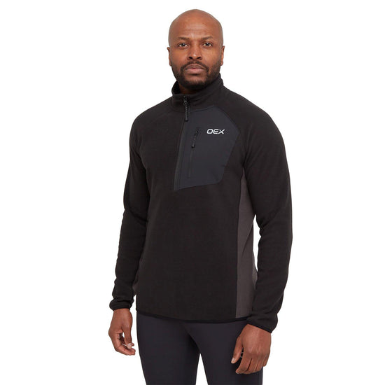 Men's Braewick 1/2 Zip Fleece - Black