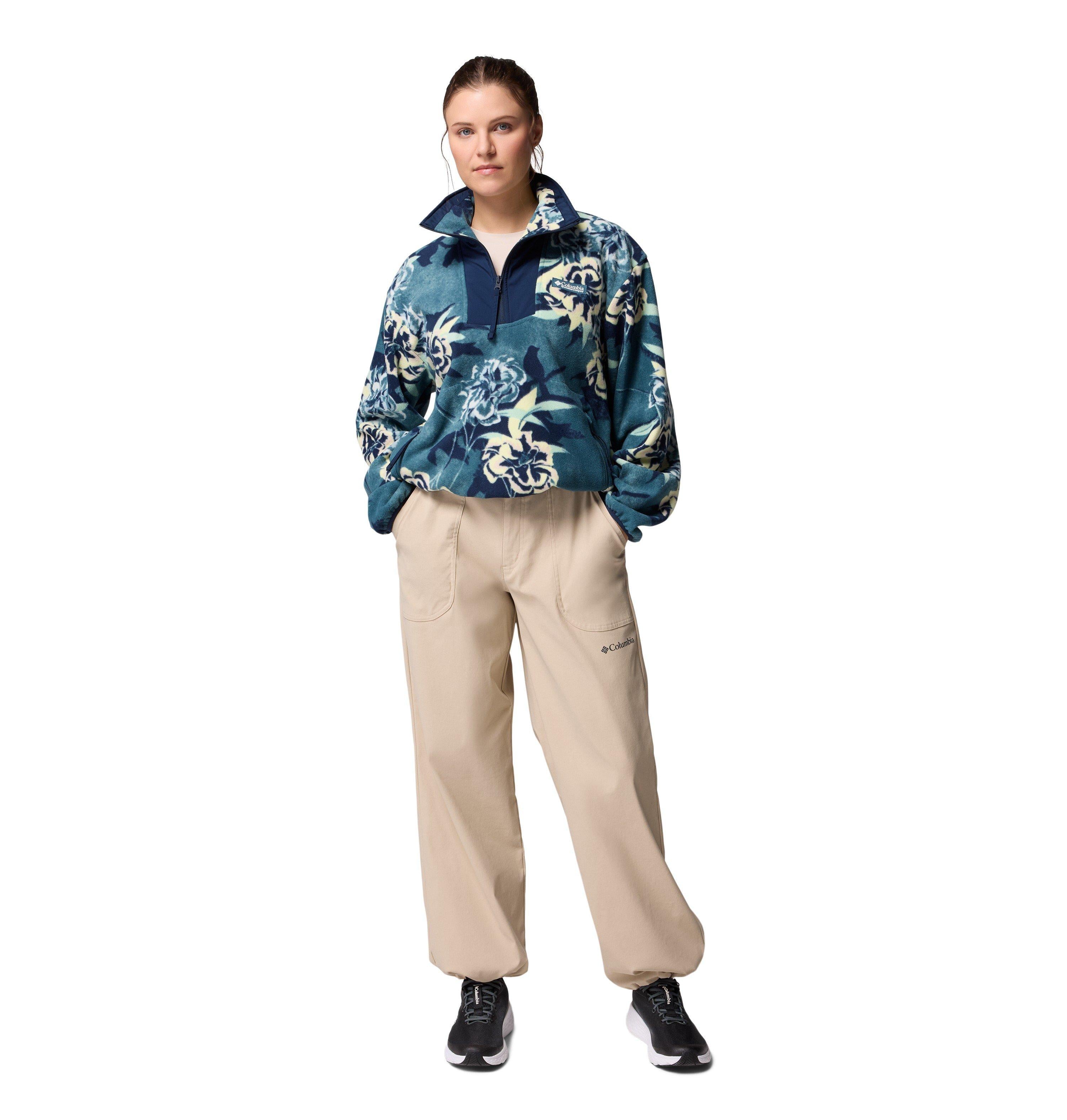 Women's Sequoia Grove Printed 1/2 Zip Fleece - Blue