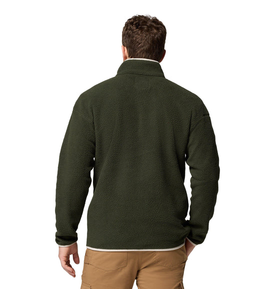Men's Helvetia II 1/2 Snap Fleece - Dark Green