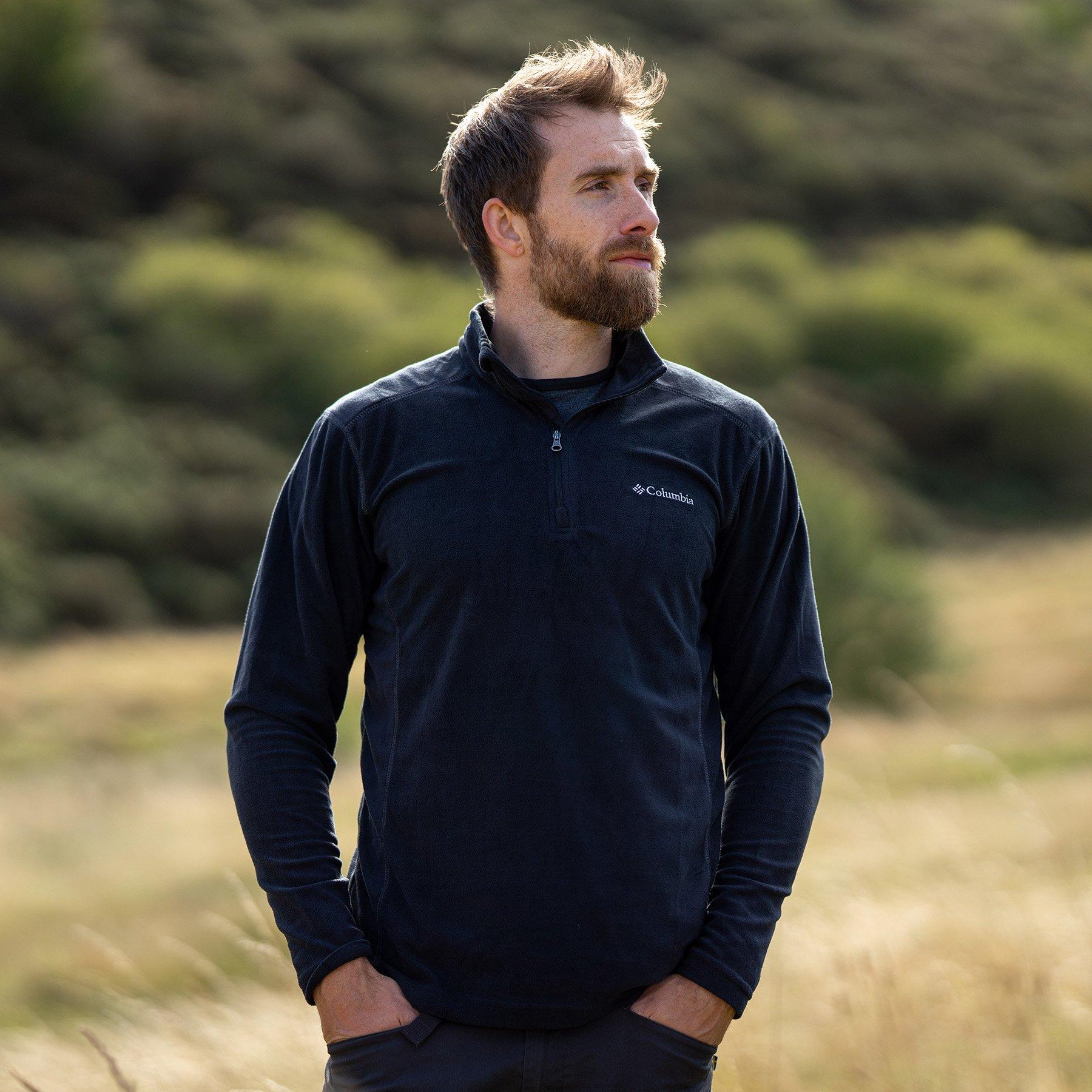 Men's Stratagate 1/2 Zip Fleece - Black