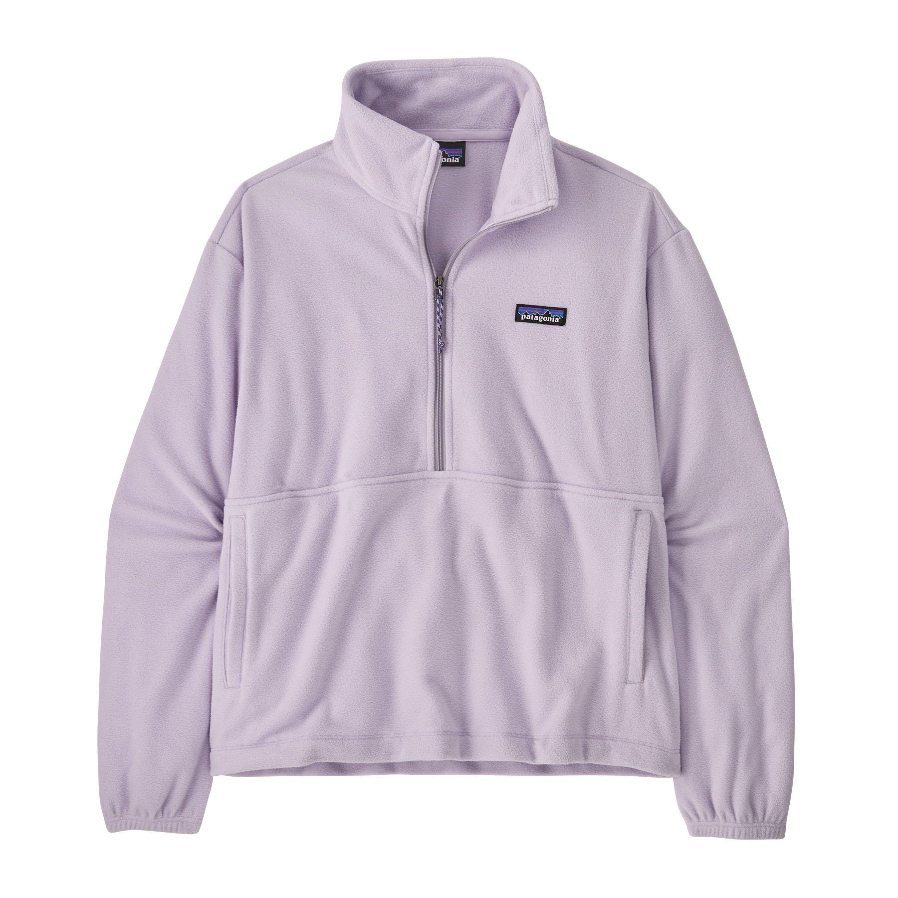 Women's Micro D™ 1/2 Zip Fleece Pullover - Purple