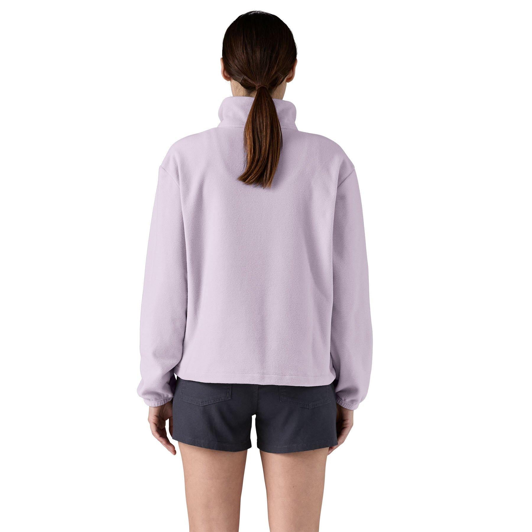 Women's Micro D™ 1/2 Zip Fleece Pullover - Purple