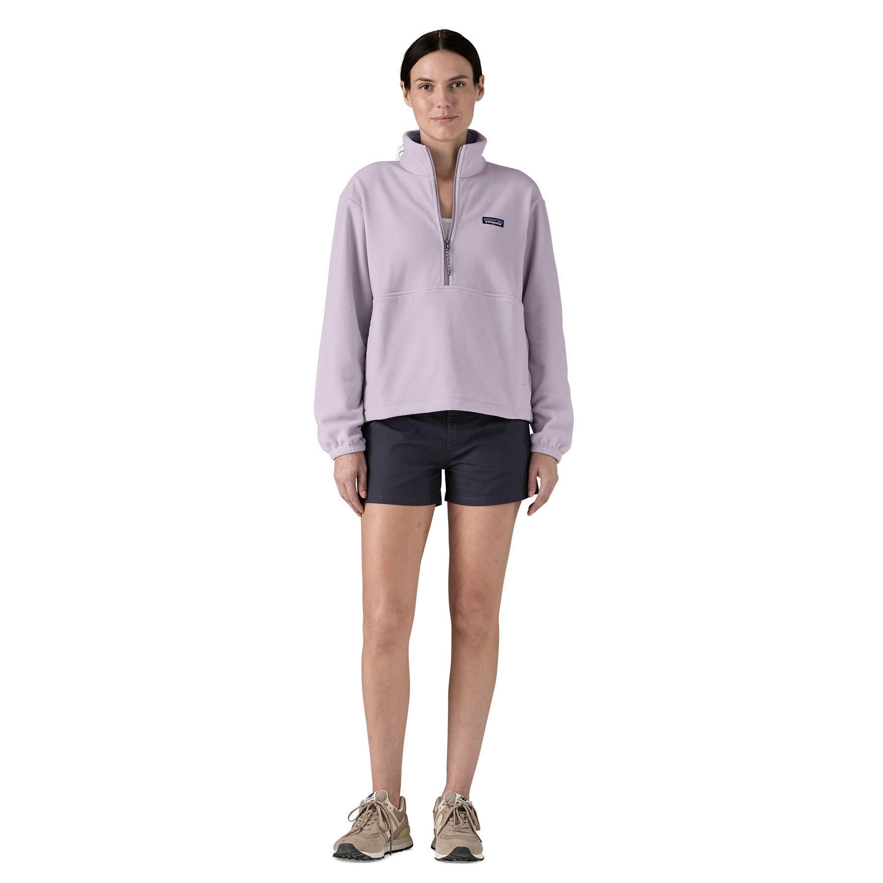Women's Micro D™ 1/2 Zip Fleece Pullover - Purple